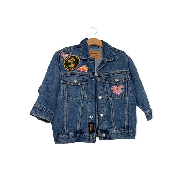 Veste Jean Baby B'gosh Taille 3T Fille - Occasion En Très Bon état, Thème Ferme